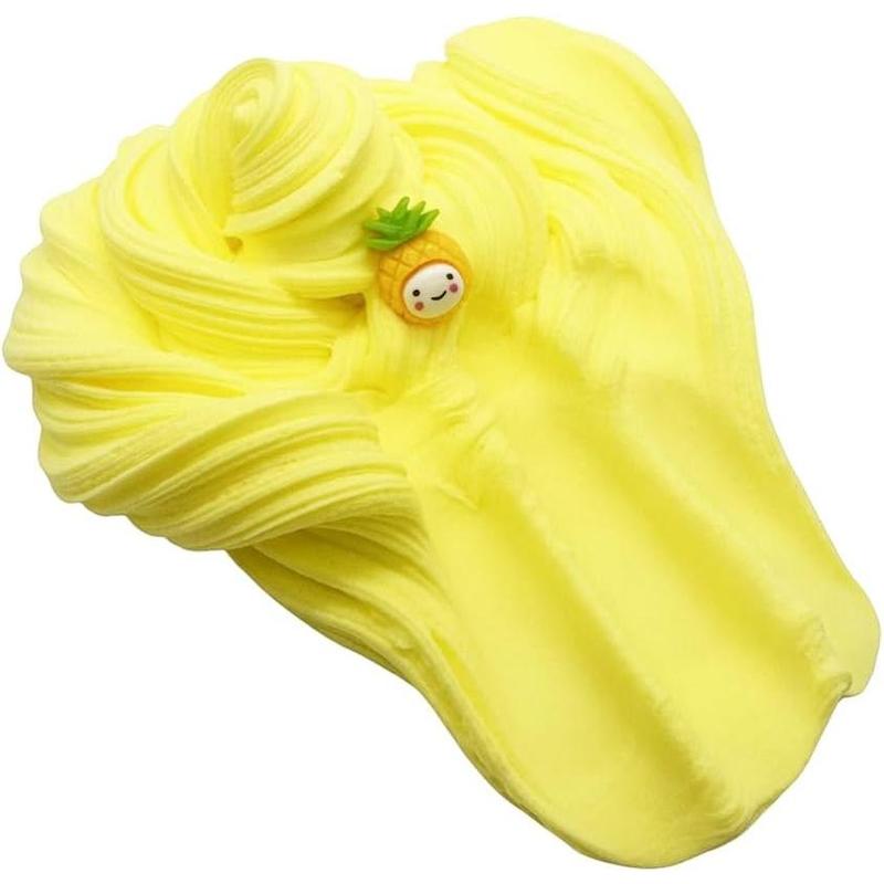 Butter Slime Set 3 Pack Toys, Pink, Blue, Yellow, Kids Party Favors, Candy Bag Toys, Toy Gifts for Boys and Girls