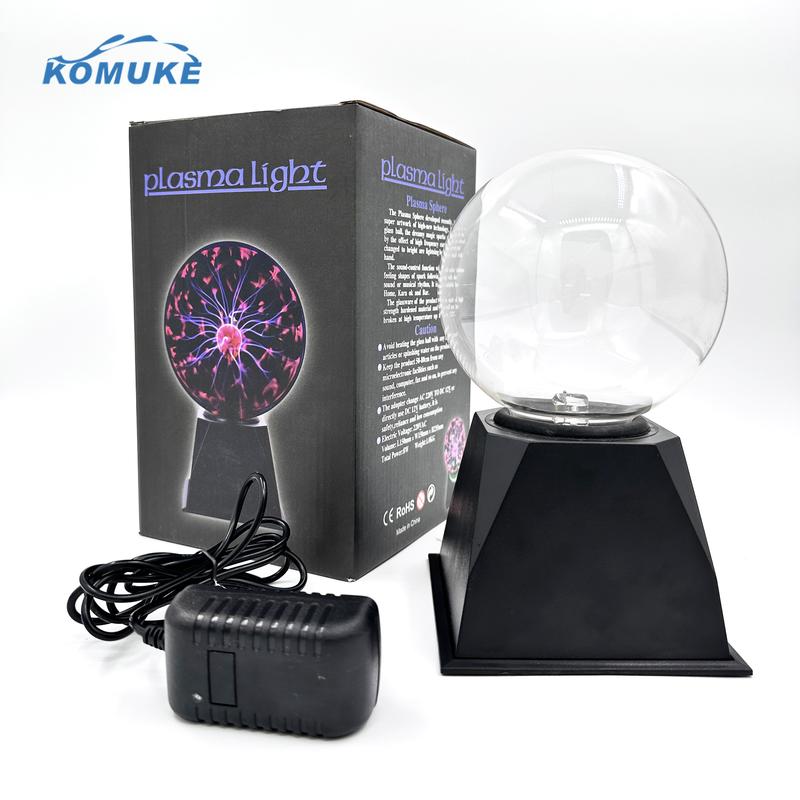 komuke 5 Inch Magic Plasma Ball-a Great Gift Idea, GGG, Shipping from US, New Customer Discount