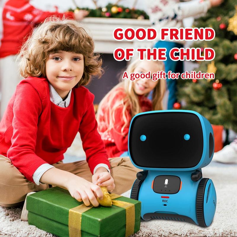 Robot Toy for Kids, Touch Voice Controlled Robot that Walks Talk, Birthday Gifts for 3+ Year Old Boys Girls kids toys