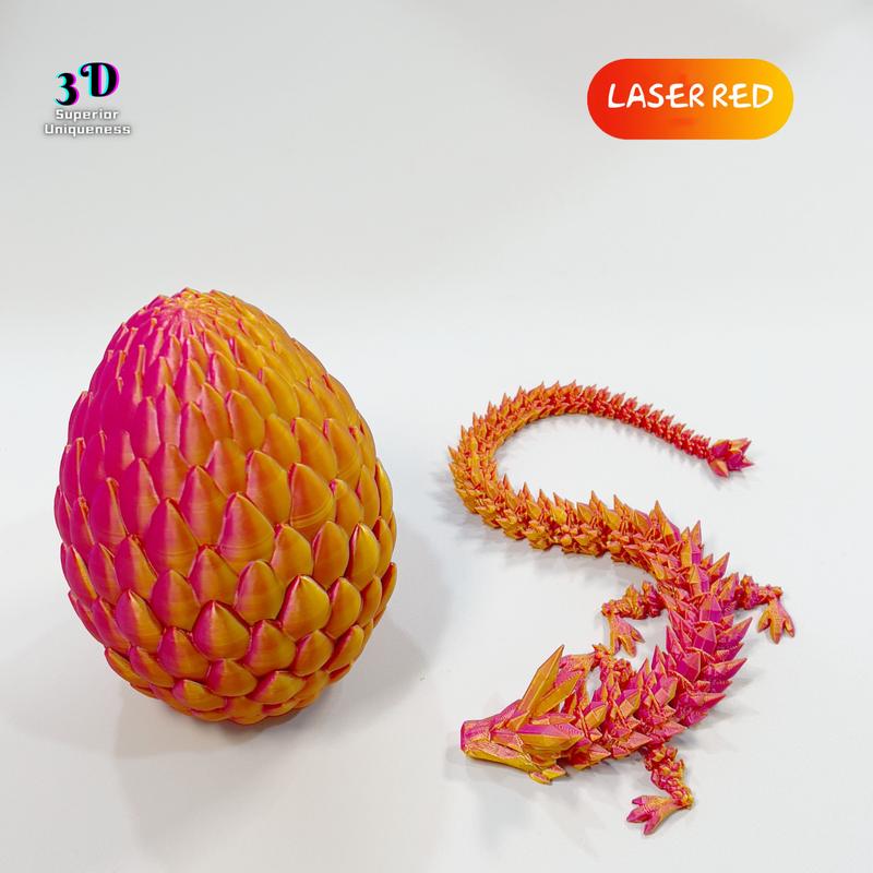 3D Dragon Egg - Year of the Dragon,ADHD, figurines, hobby collections.