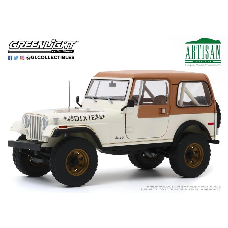 1:18 1979 JEEP CJ-7 GOLDEN EAGLE 