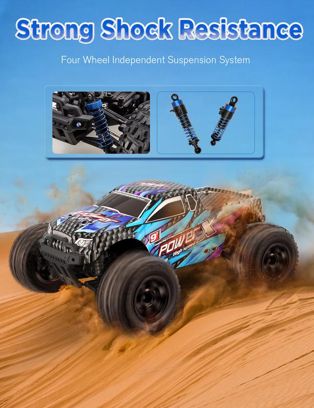 Remote Control Car, 1:16 1:18 Scale Adult Childrend High Spee4WD RC Car, All Terrain Off-road RC Car,Halloween, Easter, Christmas Gift