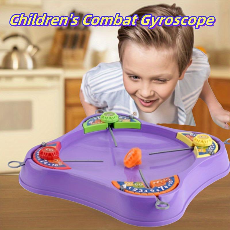 Kids Battle Gyroscopes Set, Interactive Spinning Tops, Educational Toy for Ages 3-6