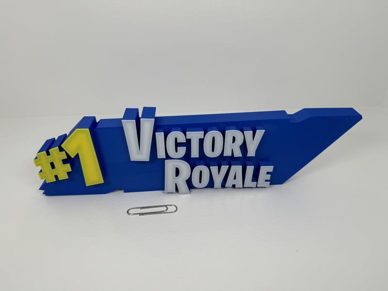 MASSIVE! Fort Victory Royale inspired - Medallion Co. - Game Hero Title - Gag Gift - Gift for Gamers - Fort Victory Plate