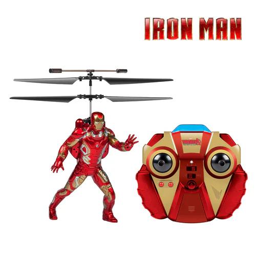 SUPERHERO Spider-Man Hulk Iron Man Captain America Batman Superman Sonic Deadpool Remote Control Flying Figure Helicopter