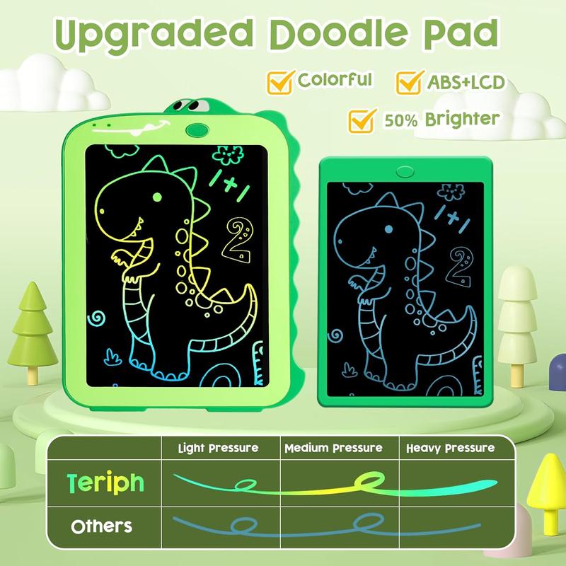 LCD Writing Tablet for Kids, Colorful Toys Drawing Board, Educational Kid Toys, Doodle Pad Dinosaur Toys for 2 3 4 5 6 7 8 Year Old Boys Girls Birthday Party Christmas Gifts,8.5inch